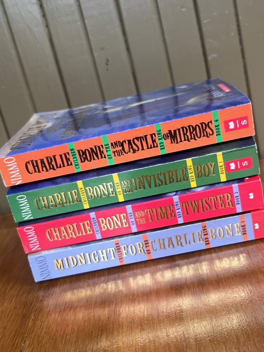 Charlie Bone Series 1-4 Paperback Book Lot Jenny Nimmo